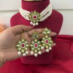 Keerti Meenakari Choker Set