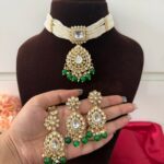 Samaira Kundan Jewellery Set – Green