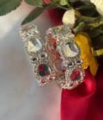 Kundan Silver Kada – Set of 2 - Image 2