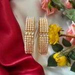 Pearl Kundan Kada – Set of 2