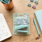 Portable Mini Stapler Set – Pastel Green